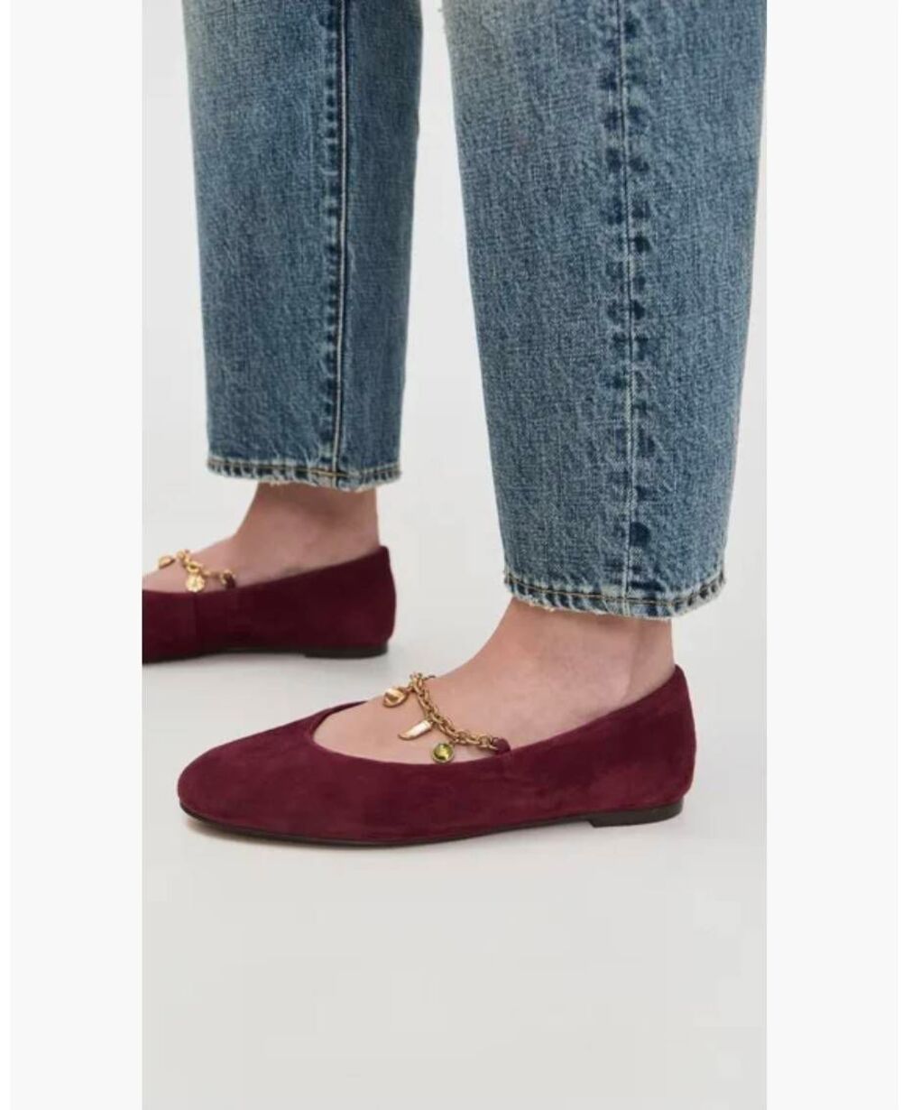 Madewell Remy Mary Jane Flats Sangria Size 9